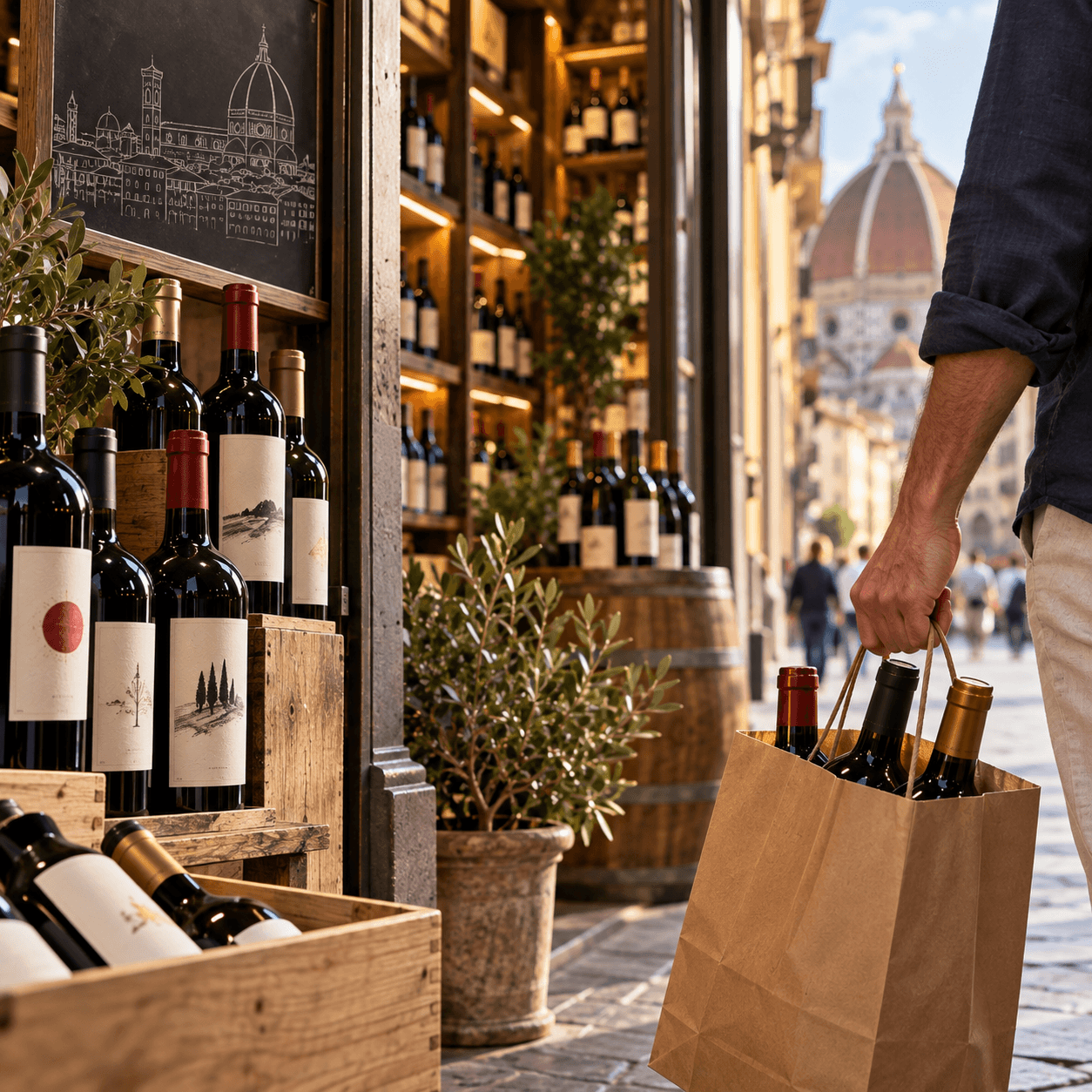where to buy wine in florence city center.